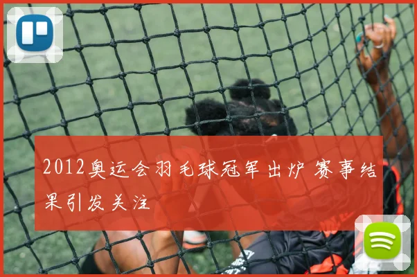 2012奥运会羽毛球冠军出炉 赛事结果引发关注